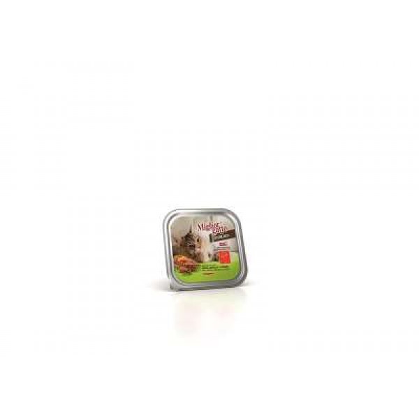 MIGLIOR GATTO STERILIZED.PATE G100 POLLO/AGNELLO/ORTAGGI I DELIZIOSI