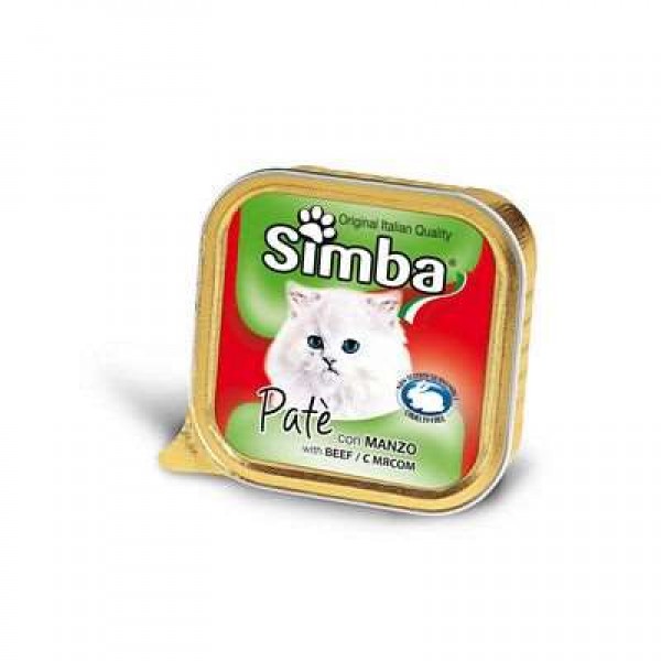 SIMBA CAT BEEF TRAY GR.100