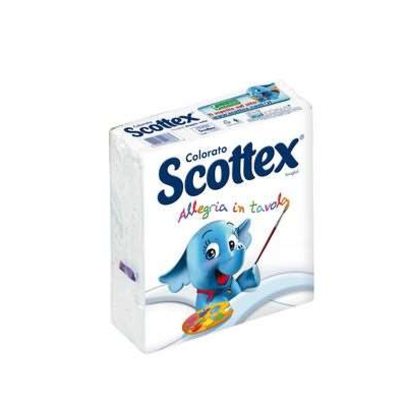 SCOTTEX WHITE NAPKINS 2 PLY X 33PZ