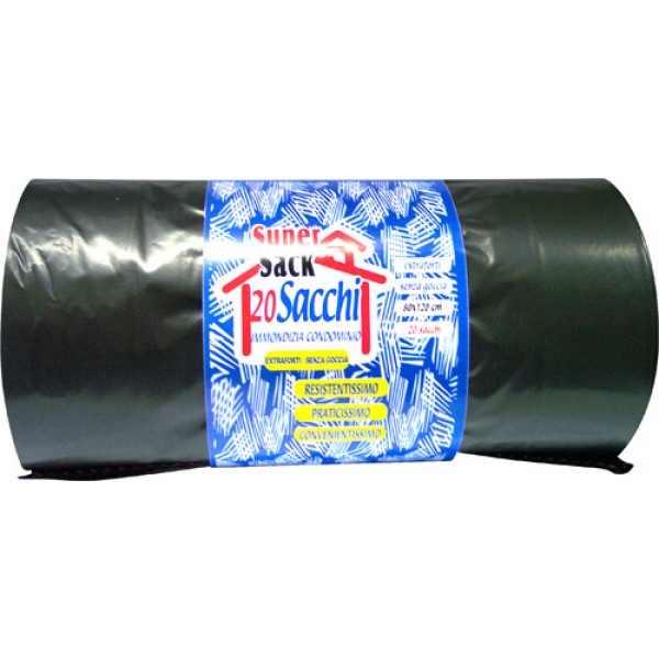 SUPERSACK CONDOMINIUM BAGS CM.70X110 LT100 X10PZ IN ROLL