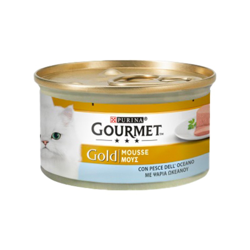 GOURMET GOLD MOUSSE FISH GR.85
