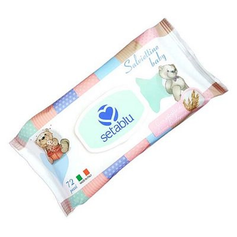 SETABLU SALVIETTINE BABY X72 PZ AVENA POP-UP