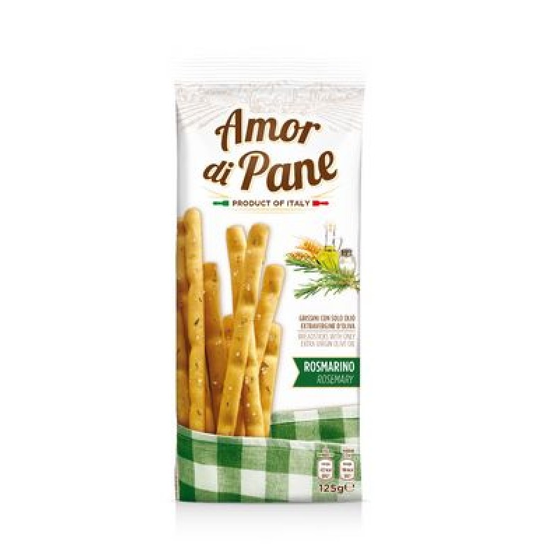 LOVE OF BREAD BREADSTICKS GR125 ROSEMARY
