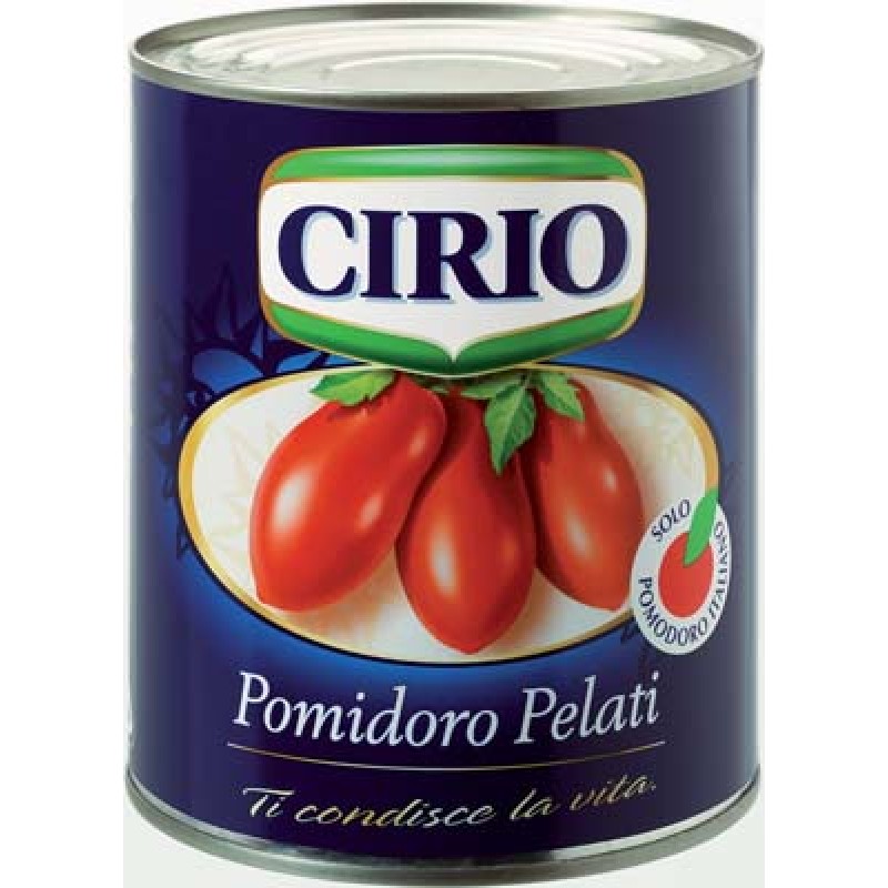 CIRIO PEELED TOMATOES GR.800