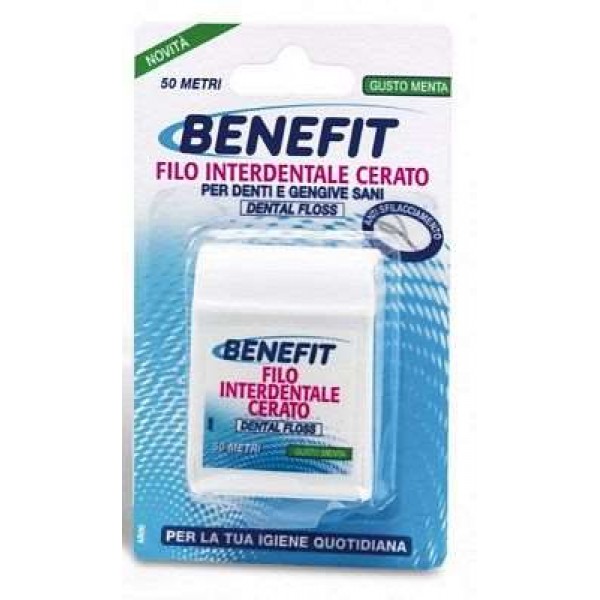 BENEFIT INTERDENTAL THREAD 50 MT WAXED