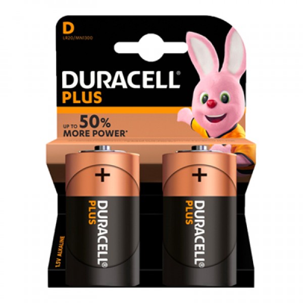 DURACELL PLUS POWER TORCH X 2