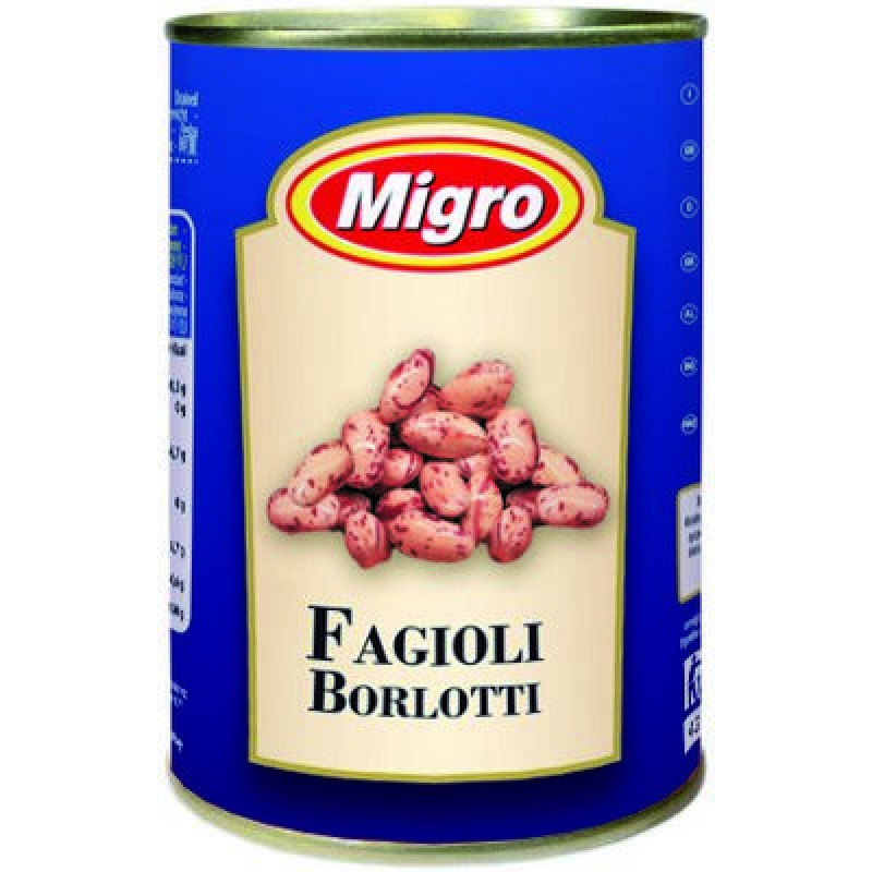 MIGRO BEANS BORLOTTI GR. 400