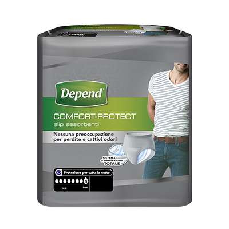 DEPEND COMFORT MEN'S SLIP X9
