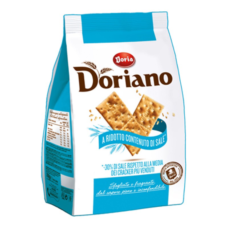 DORIANO CRACKERS WITHOUT SALT GR.700