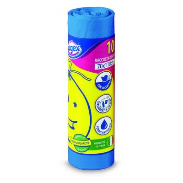 LOGEX GARBAGE BAG X10 WHITE 70X110CM