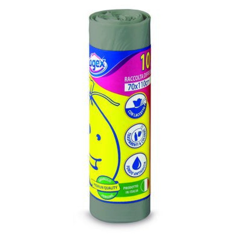 LOGEX GARBAGE BAG X10 BLUE 70X110CM