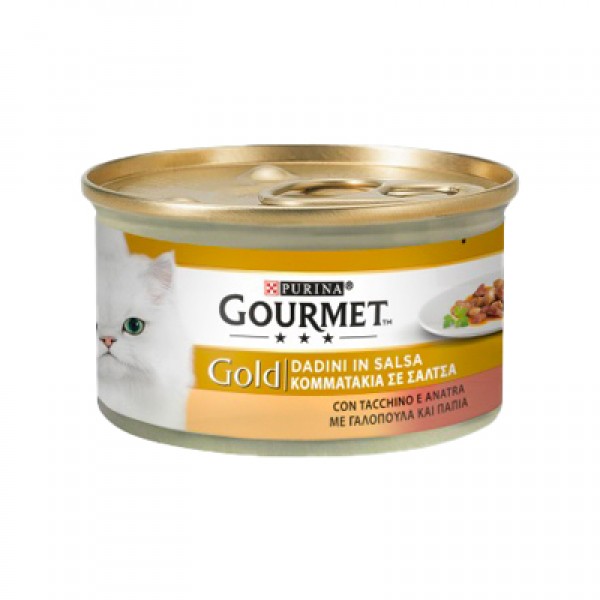 GOURMET GOLD DADINI TURKEY / DUCK GR.85