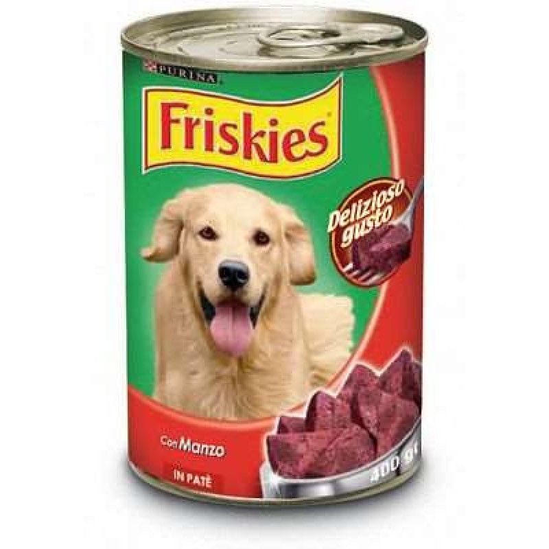 FRISKIES VITALITY DOG PATE BEEF GR.400