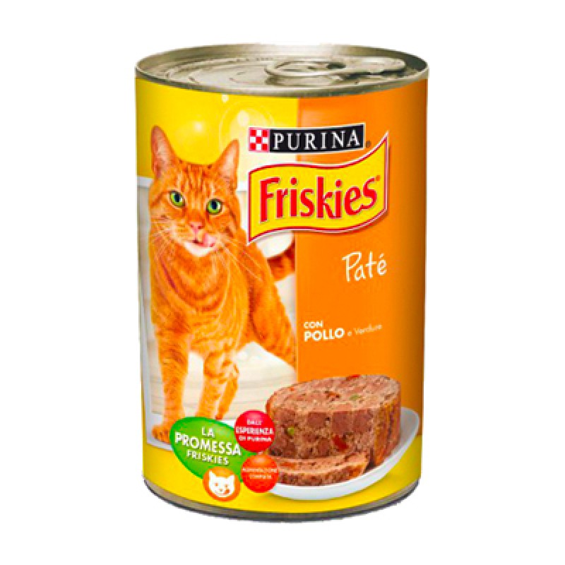 FRISKIES CAT PATE CHICKEN / VEGETABLES GR.400