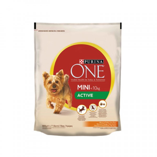 ONE MINI DOG CHICKEN / RICE GR.800