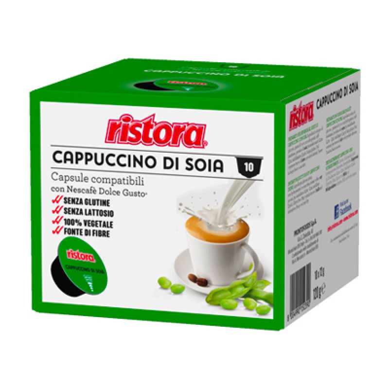 RISTORA CAPPUCCINO SOY C / DOLCEGUSTO GR. 12 X 10