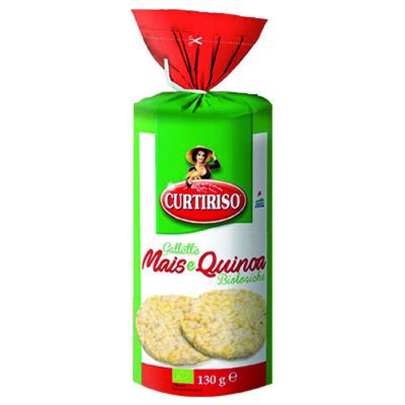 CURTI GALLETTE MAIS E QUINOA GR.130