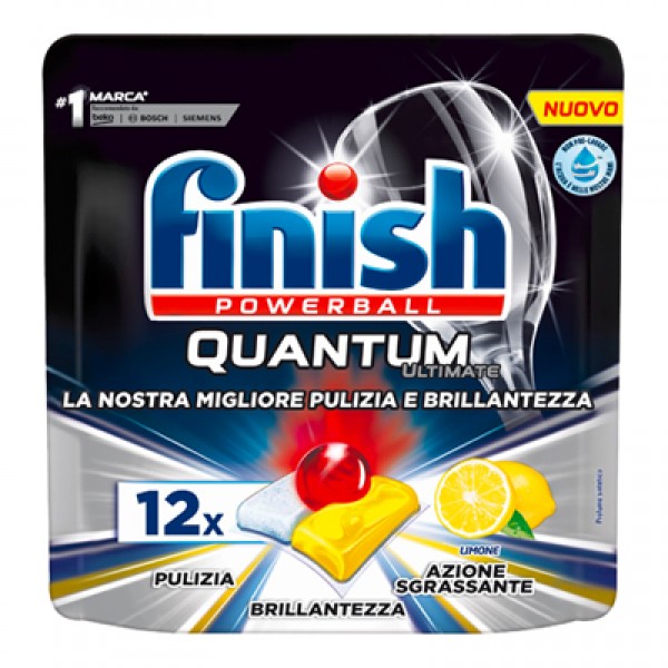 FINISH QUANTUM ULTIMATE LIMONE X 12