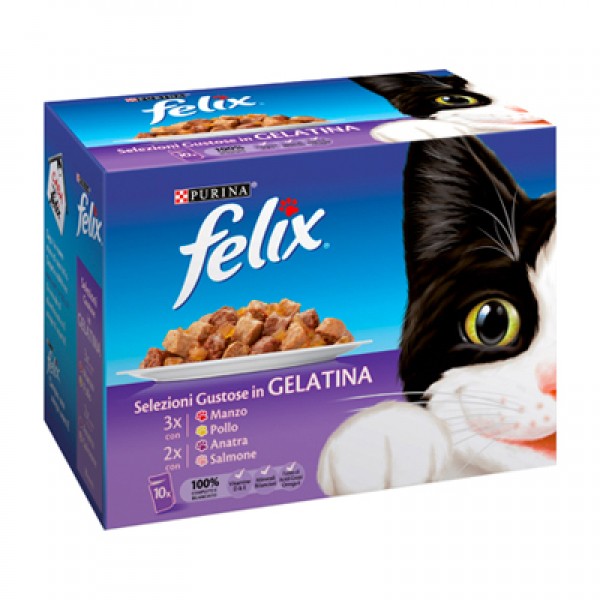 FELIX POUCH GR.100X10 CAT MULTIPACK