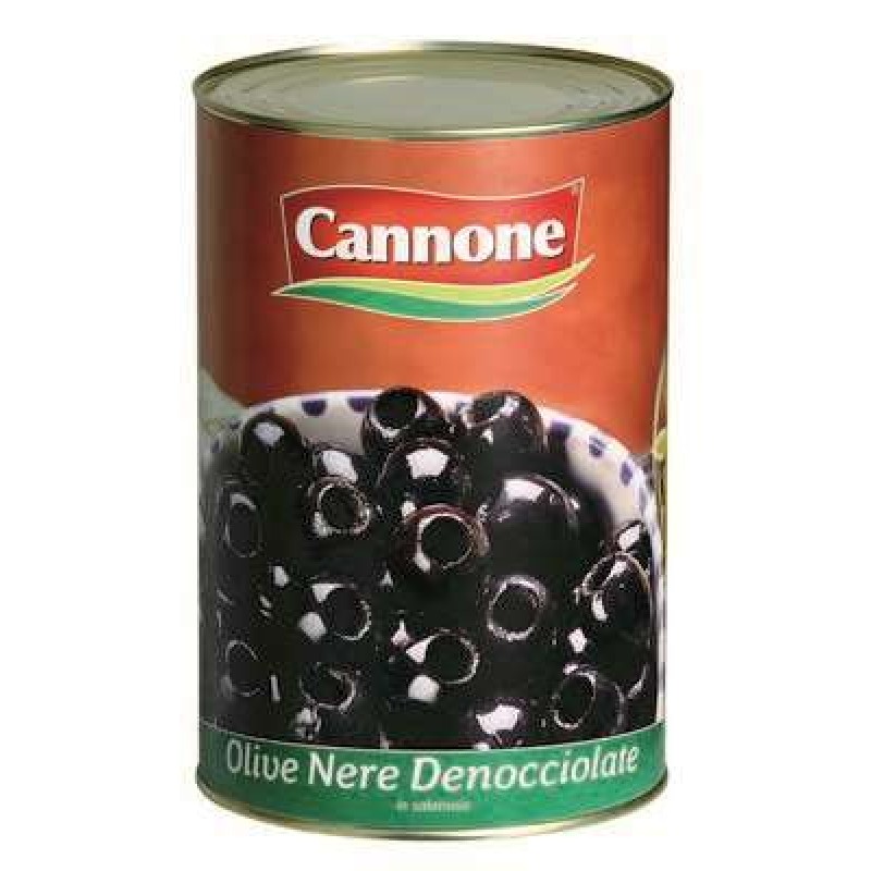 CANNONE OLIVE DENOCCIOLATE NERE KG.5