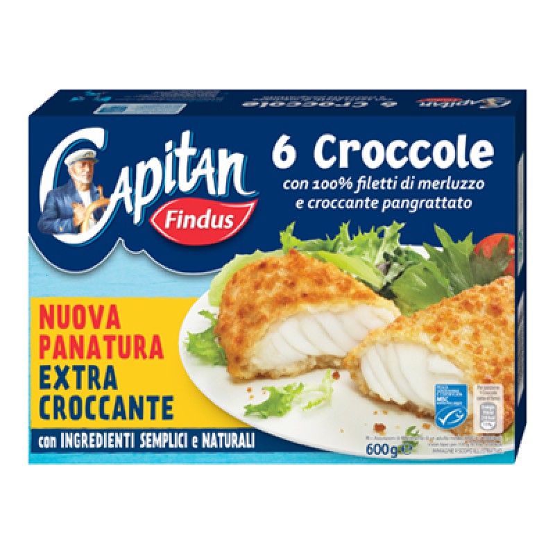 FINDUS CROCCOLE X 6 CLASSIC GR.600