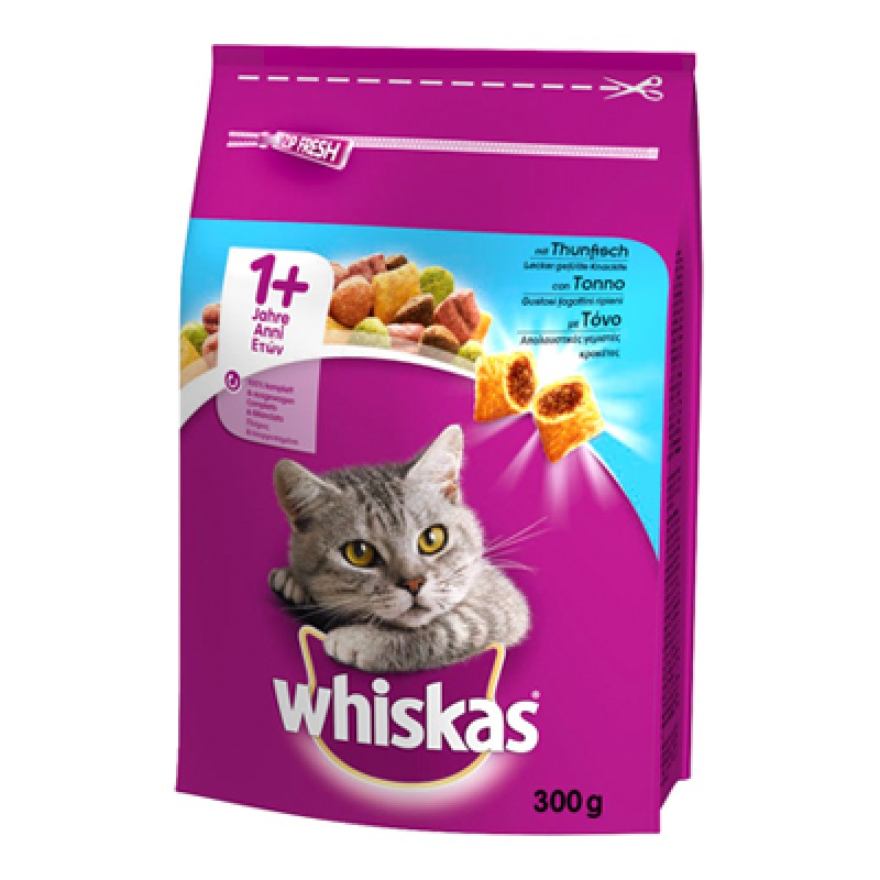 WHISKAS CROCCANTINI GR.300 TUNA ADULT1 CAT