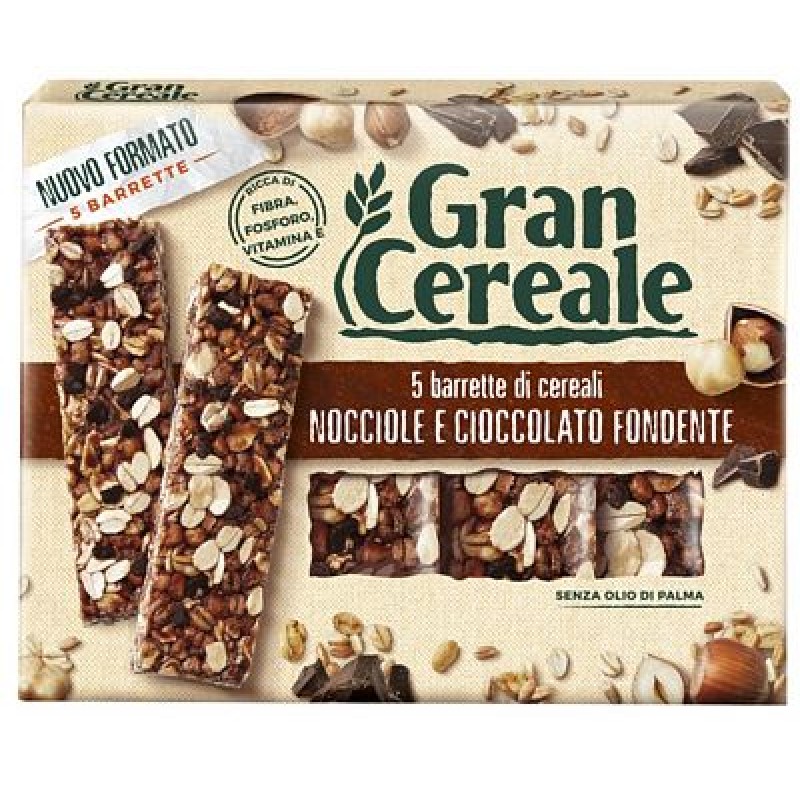 GRANCEREALE BARRETTA CHOCOLATE / HAZELNUTS GR.135