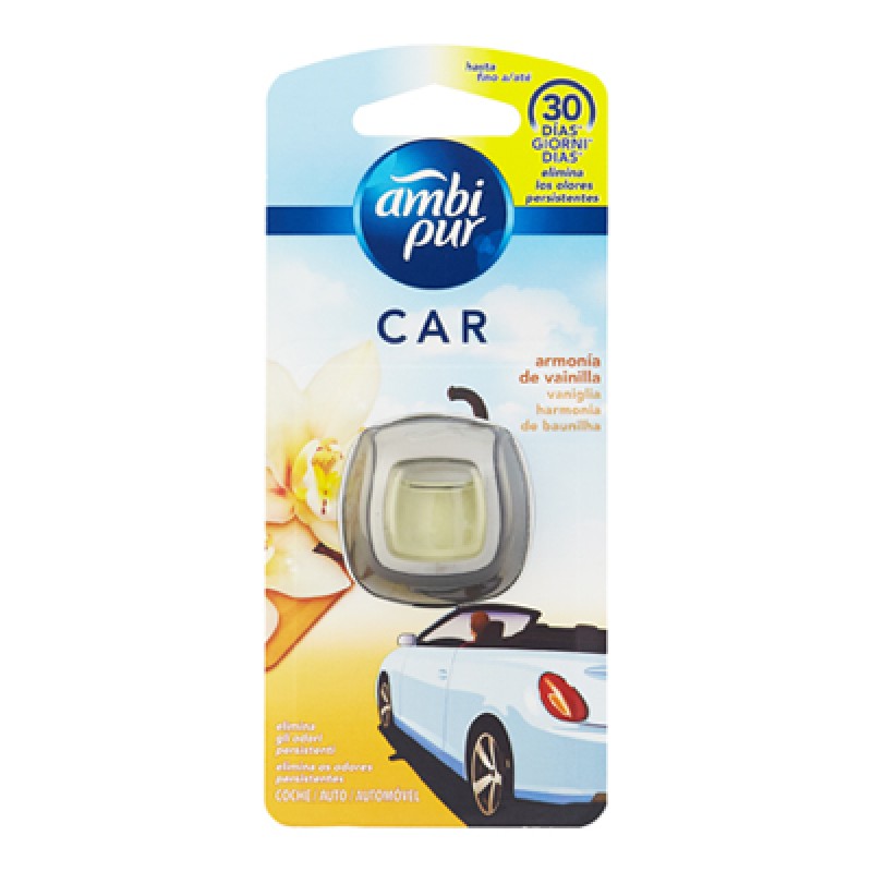 AMBI PUR CAR USA E GETTA VANIGLIA