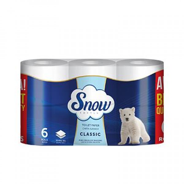 SNOW TOILET PAPER 2V X6 GR.360