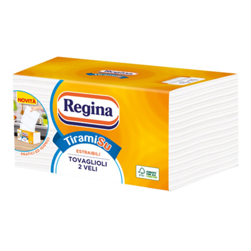 REGINA TIRAMISU NAPKINS 22X33 X 110 PCS