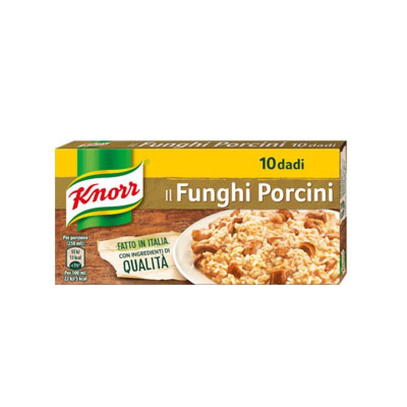 KNORR NUT MUSHROOMS X 10 CUBES