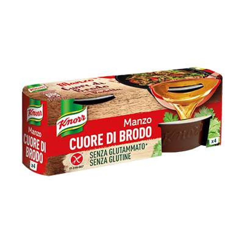KNORR HEARTS BEEF BROTH GR.112X4