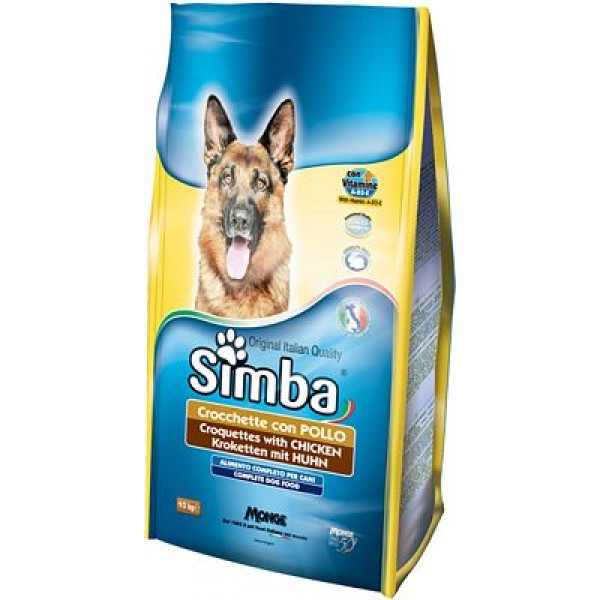 SIMBA DOG CROQUETTES KG. 10 CHICKEN
