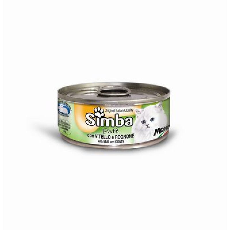 SIMBA GATTO PATE GR.85 VEAL AND ROGNONE
