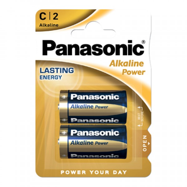 PANASONIC ALKALINE POWER HALF TORCH X 2 PCS