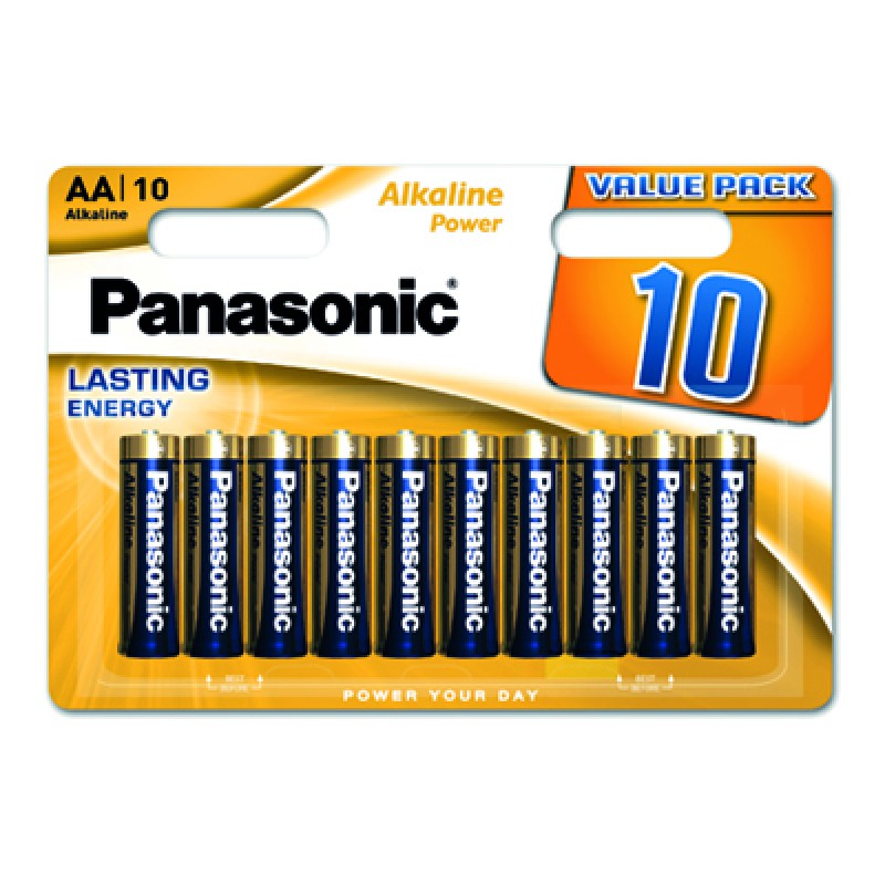 PANASONIC ALKALINE POWER STILO X 10 PCS