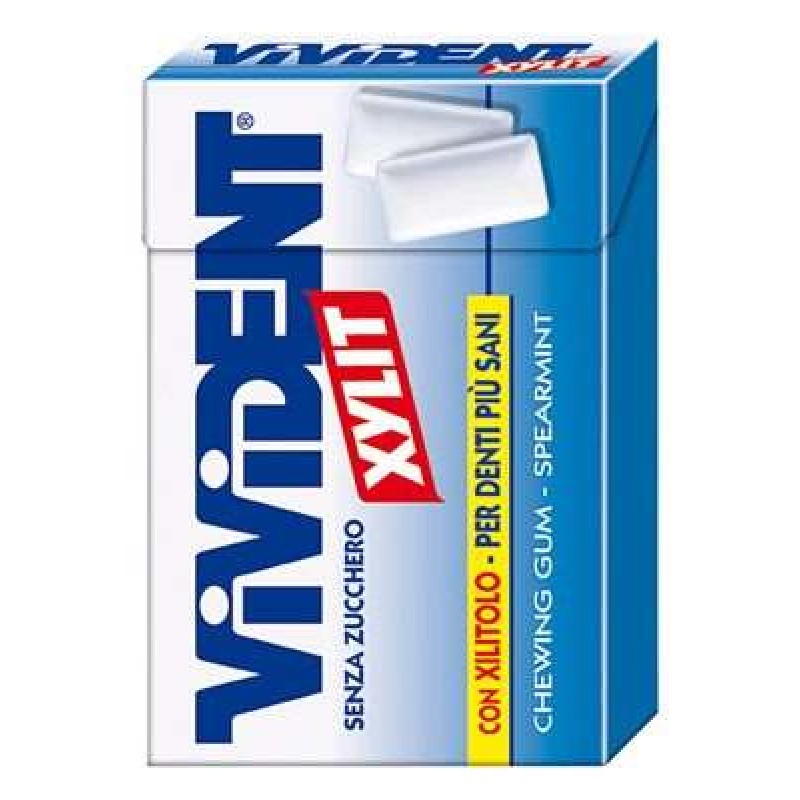 VIVIDENT XYLIT SPEARMINT CASE WITHOUT SUGAR