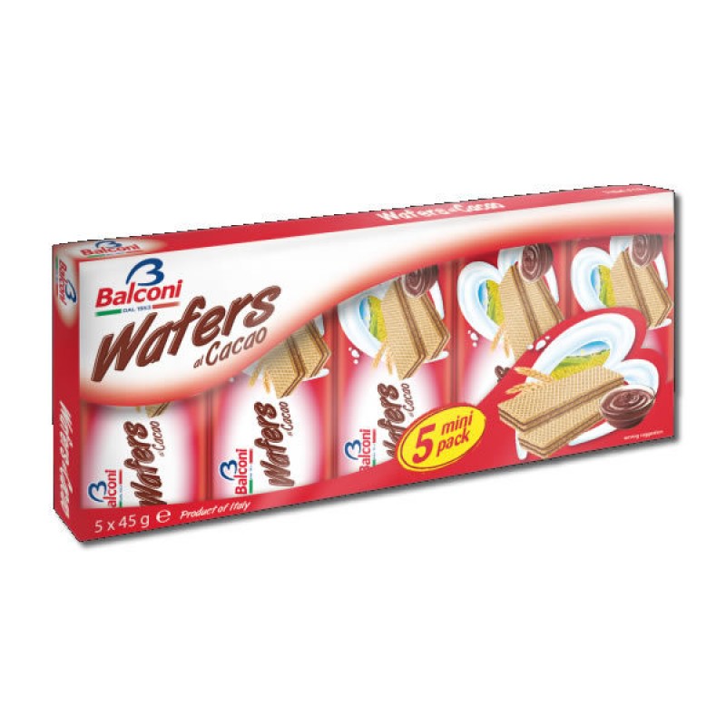 CABRIONI WAFER GR.45X5 COCOA MULTIPACK