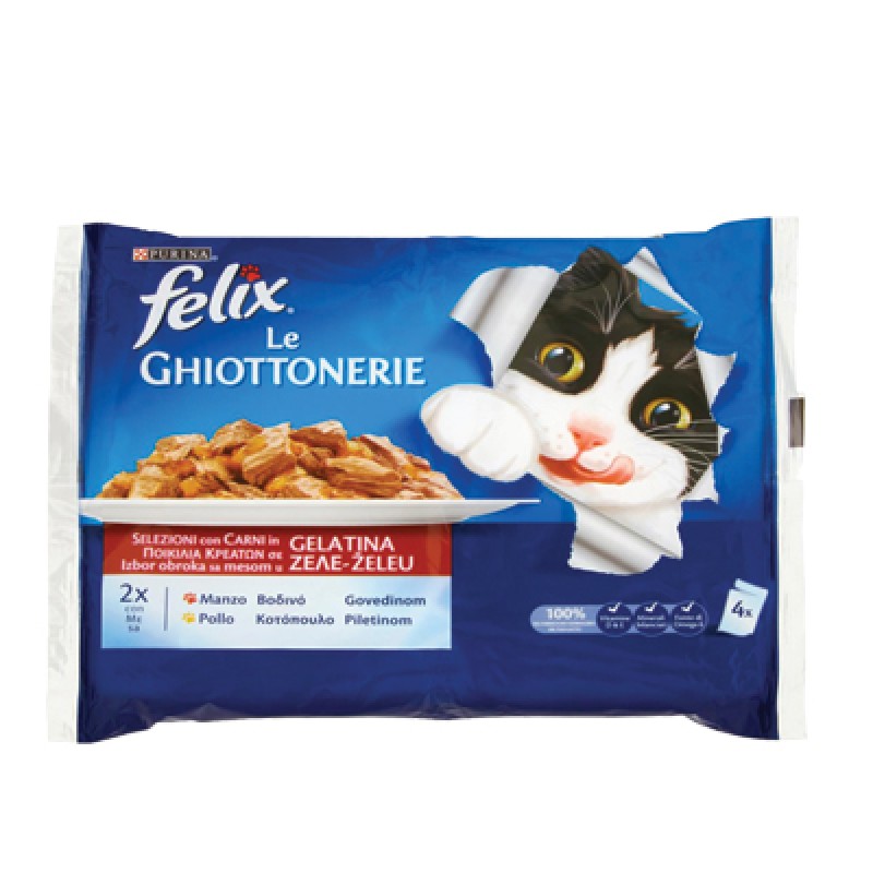 FELIX GHIOTTONERIE MANZOPOLLO GR.100X4