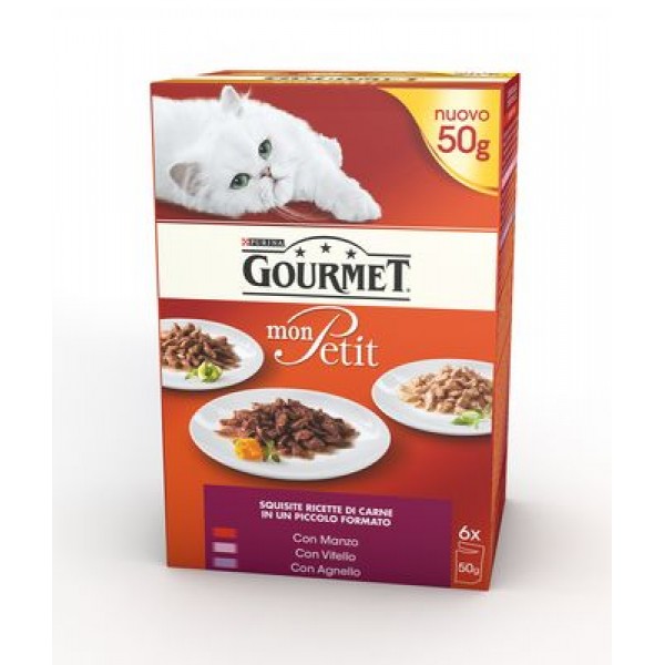 GOURMET MONPETIT GR.50X6 BEEF / LAMB / VEAL