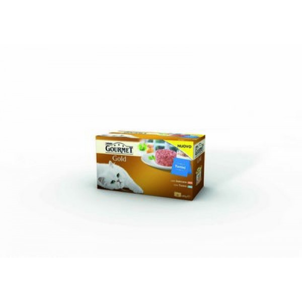 GOURMET GOLD TORTINI TONNOSALMONE GR.85X4