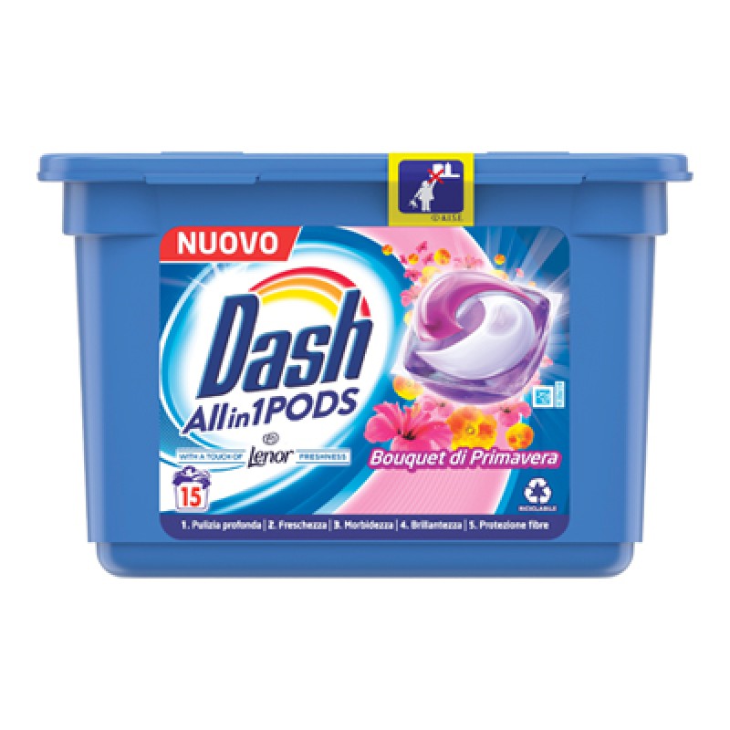 DASH SPRING ALL IN1 X 15 PODS