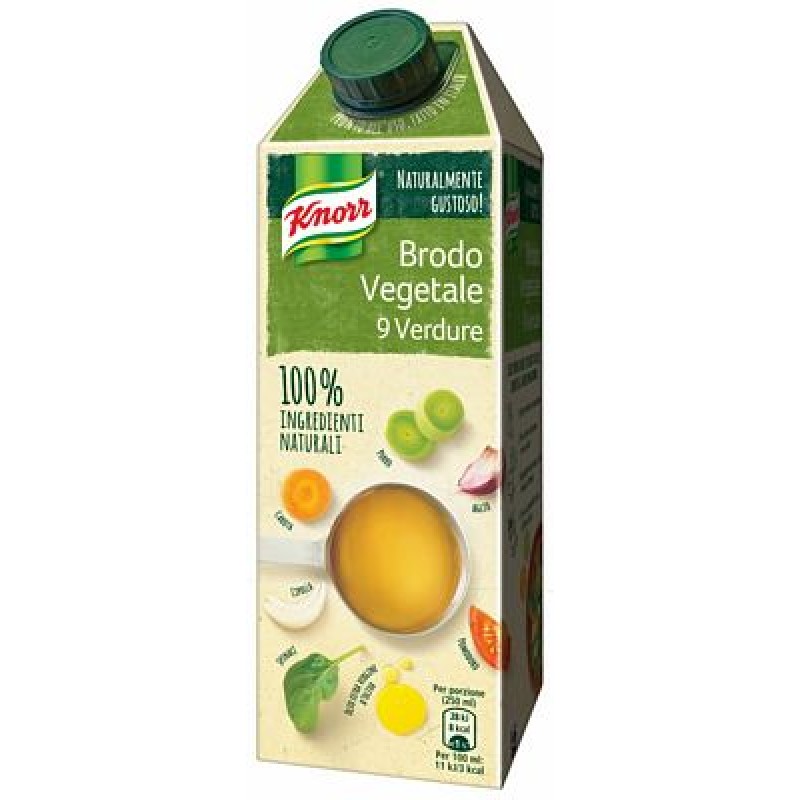 KNORR 100 BRODO ML.750 VEGETALE