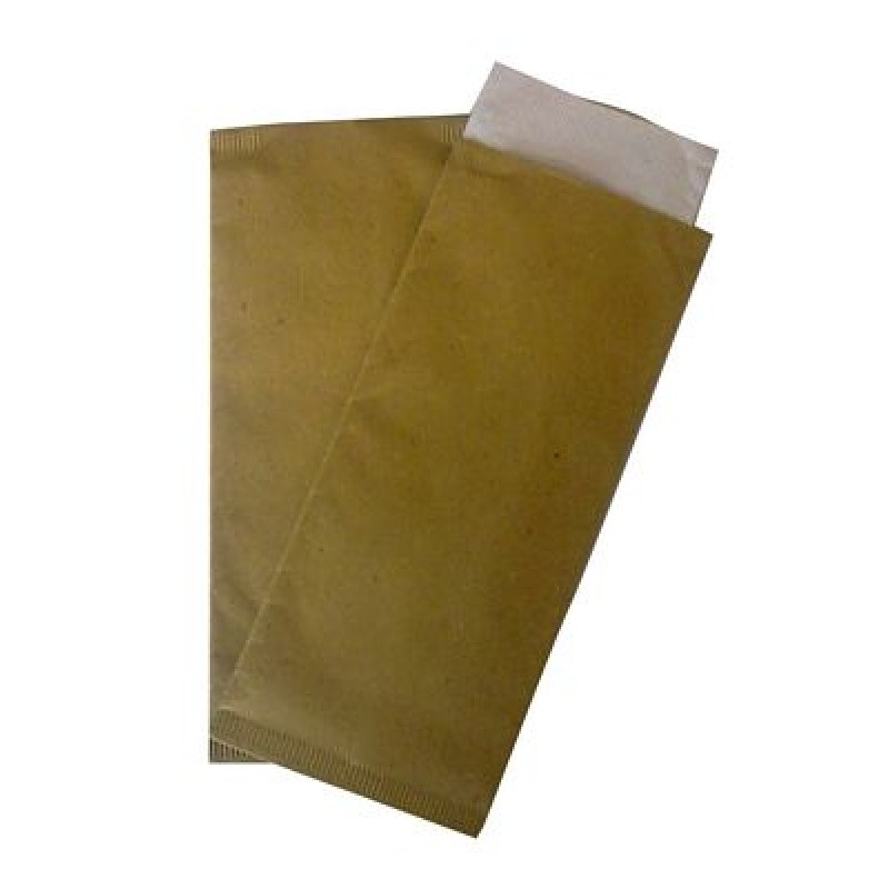 CUTLERY BAGS WITH NAPKIN X400 STRAW PAPER