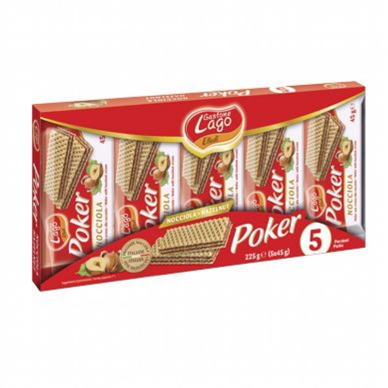 ELLEDI POKER HAZELNUT GR.45X5