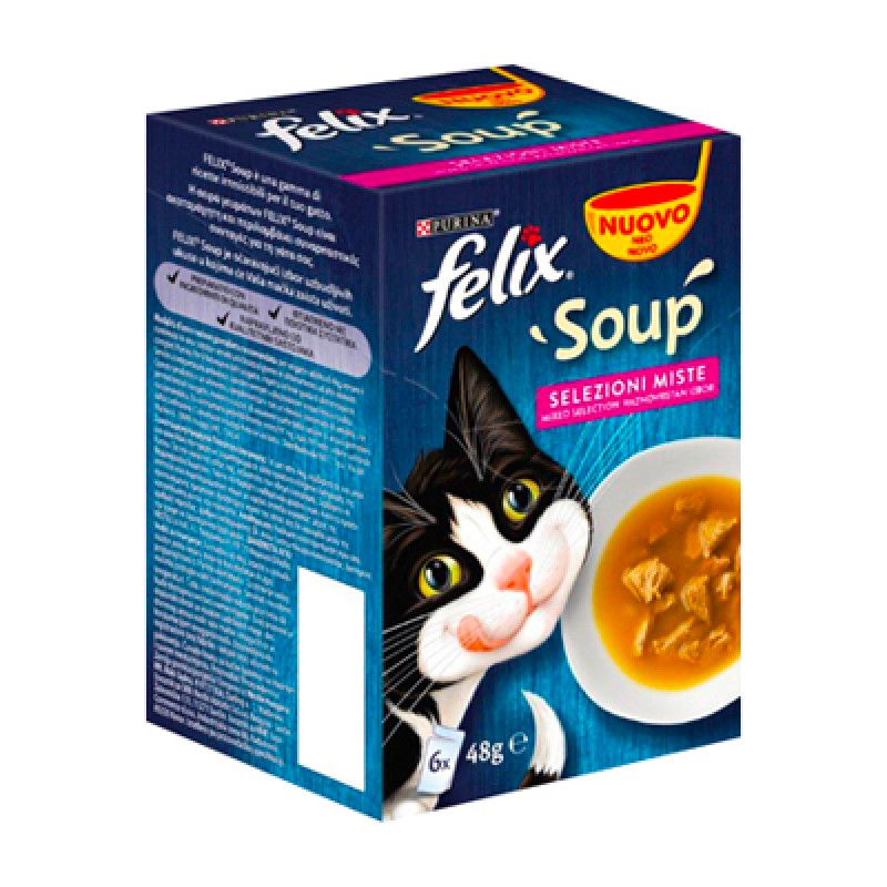 FELIX SOUP MIXED SELECTION GR.48X6