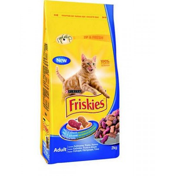 FRISKIES VITALITY PLUS SALMON / TUNA / VEGETABLES KG.2