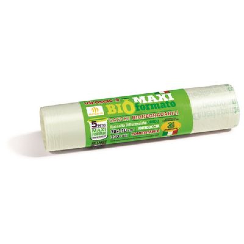 VIROSAC BIODEGRADABLE ROLL 70X110 CATERING