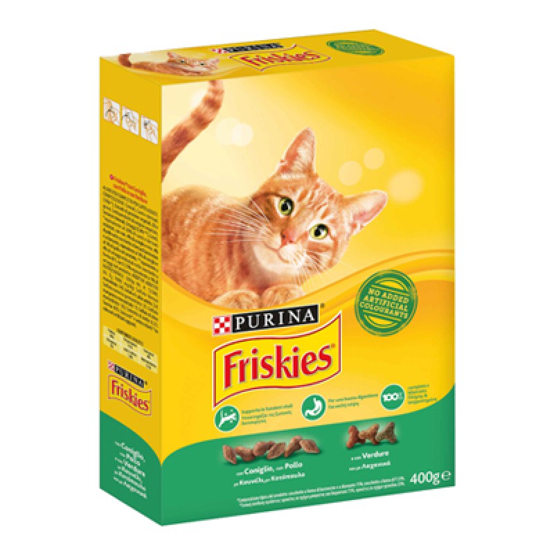 FRISKIES CAT CROCC.RONIGLIO / CHICKEN / VEGETABLES_GR.400