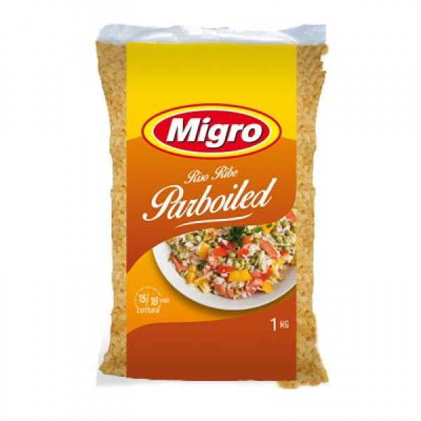 MIGRO RISO PARBOILED KG.1